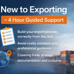 New to Exporting – 4 Hour Guided Support
