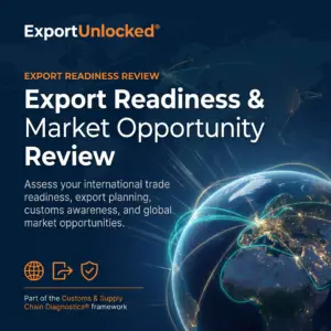 Export Readiness & Market Opportunity Review